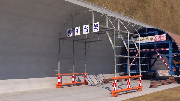 阿图什隧道施工动画制作公司 - 隧道施工工艺和施工方法 - 隧道施工汇报动画视频 - bim 工程施工动画